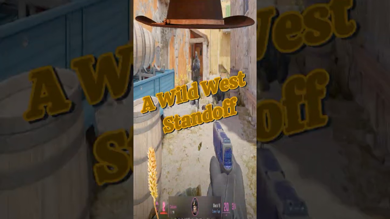 Противостояние в стиле Дикого Запада #cs2 #counterstrike #cs2clips