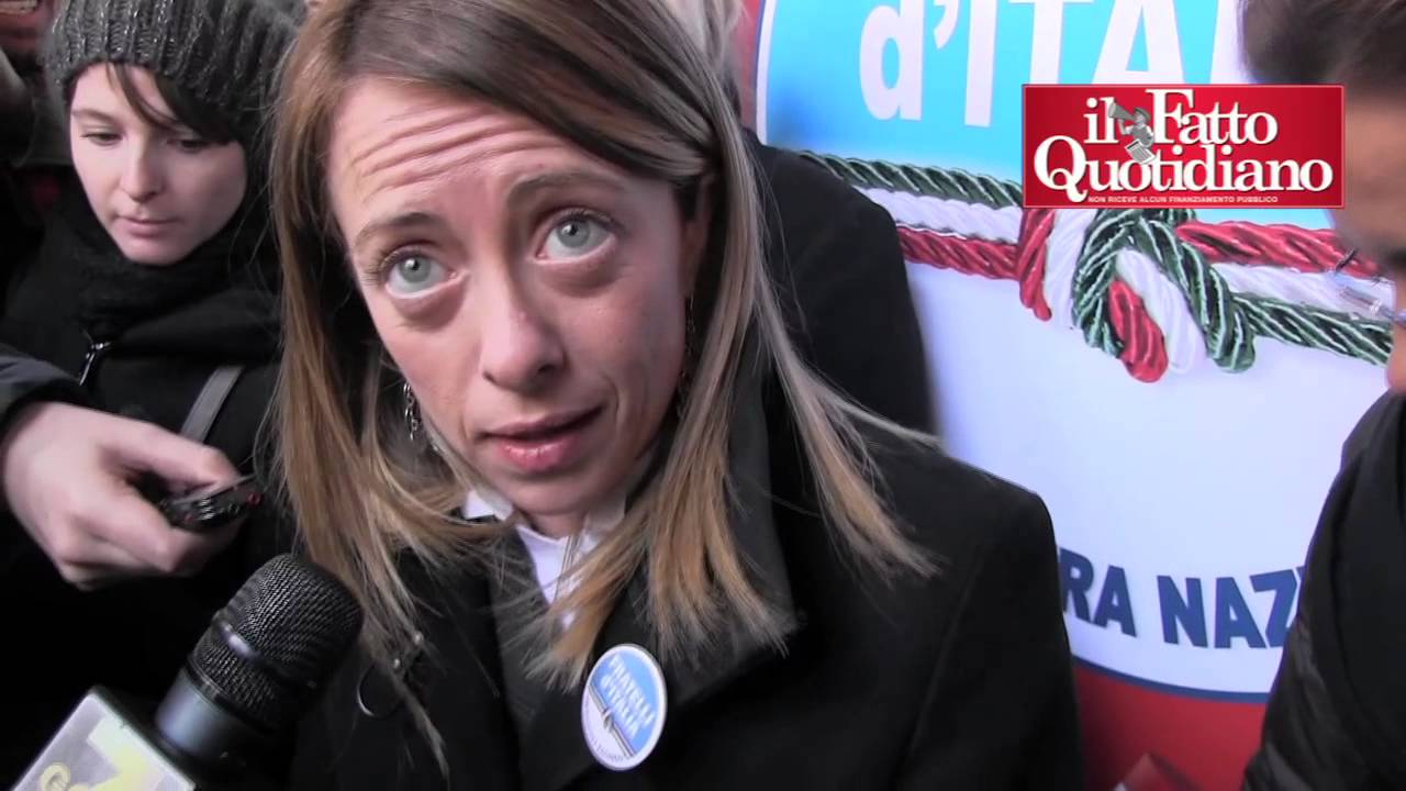 Fratelli d’Italia e la “vergogna” per l’alleato Pdl