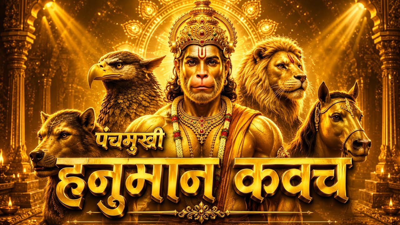 Panchmukhi Hanuman Kavach | Powerful Mantras | पंचमुखी हनुमान कवच #HanumanKavach#new #video