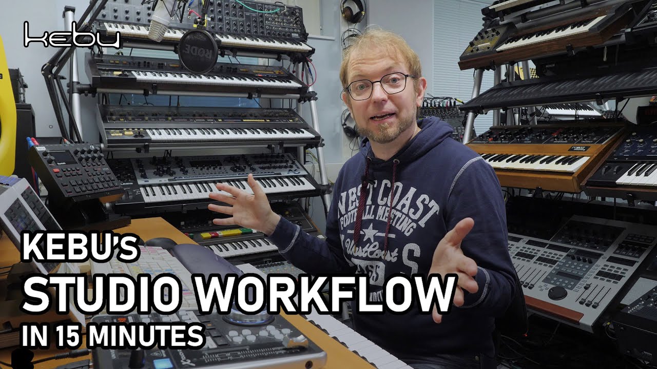 Kebu's studio workflow explained in 15 minutes