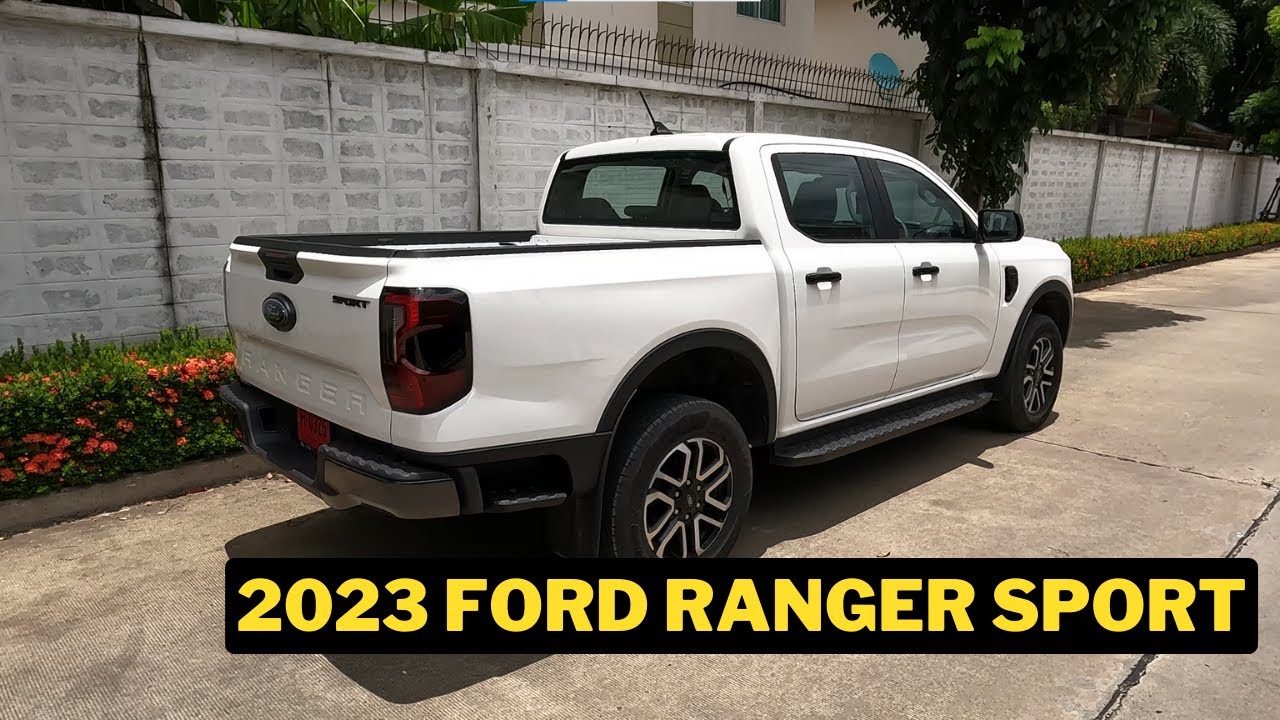 Ford Ranger Sport 2023 Thailand | Next Gen 2023 Ford Ranger Sport Review