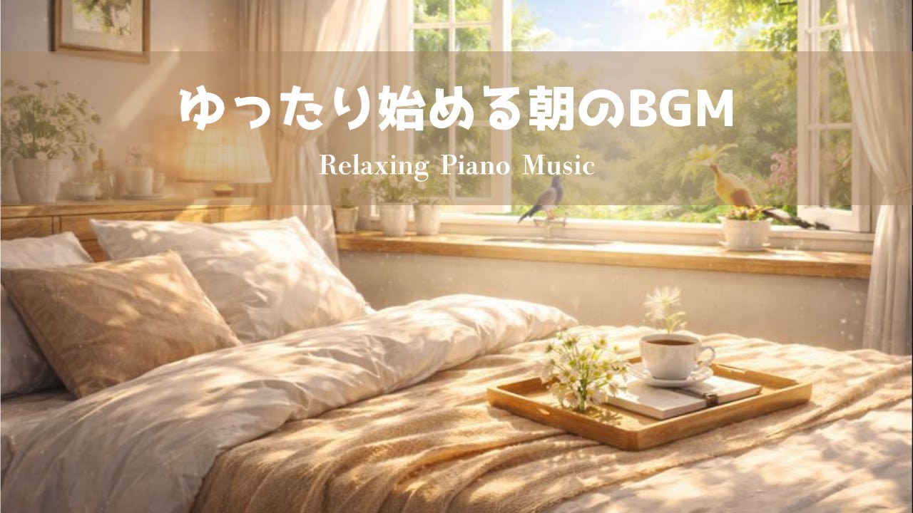 【頑張らなくていい朝に】ゆったり始める朝のBGM | Relaxing Piano | 作業用BGM