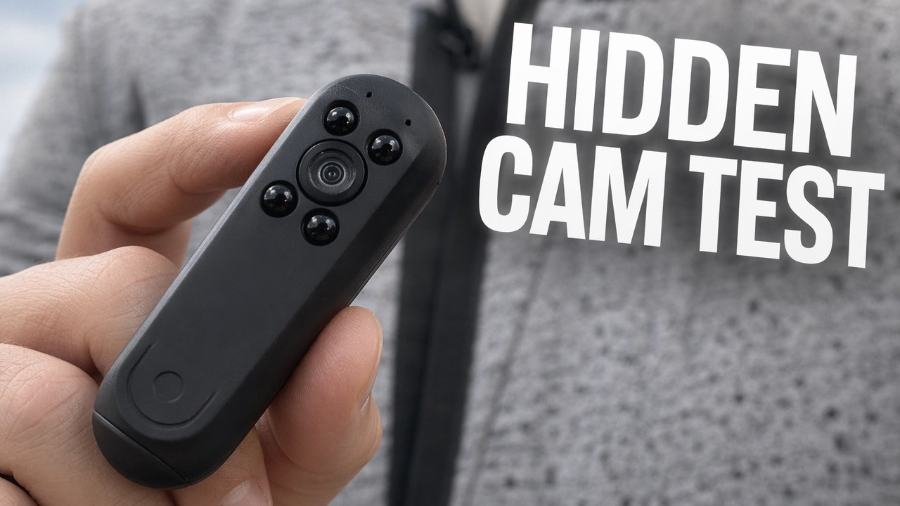 Wearable HD BodyCam Clip Pen Camera Video Recorder Review