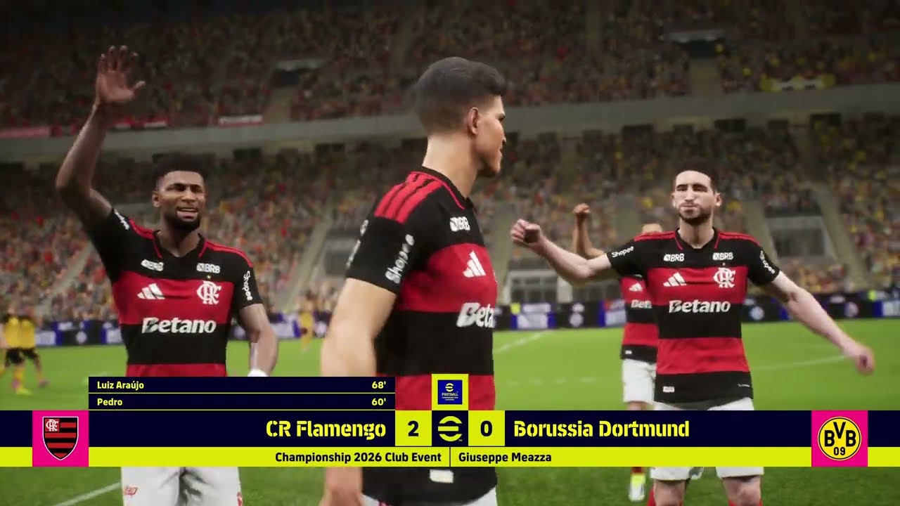 EFOOTBALL 2026 FLAMENGO X BORUSSIA DORTMUND