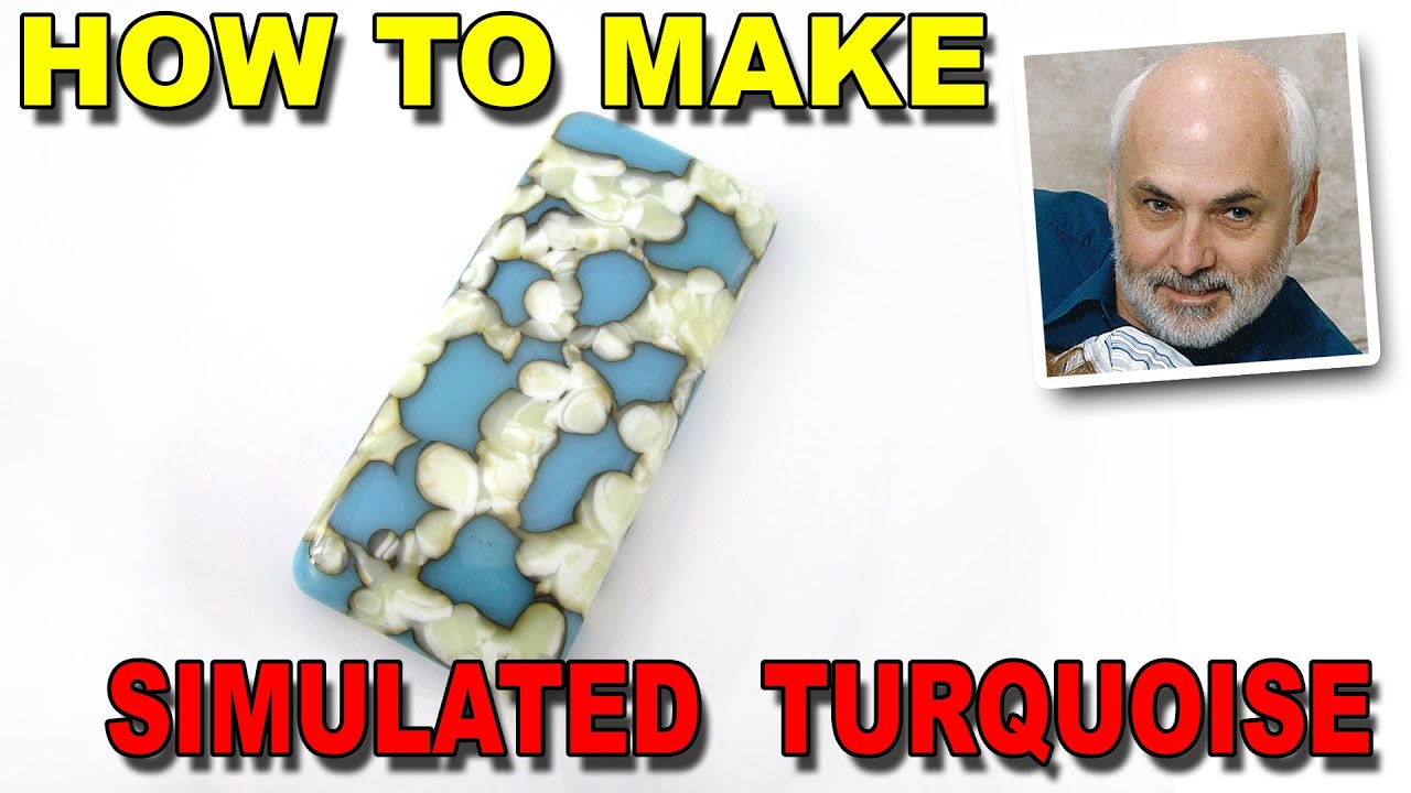 Making Simulated Turquoise for Fused Glass Cabochons, Fused Glass Project Tutorial