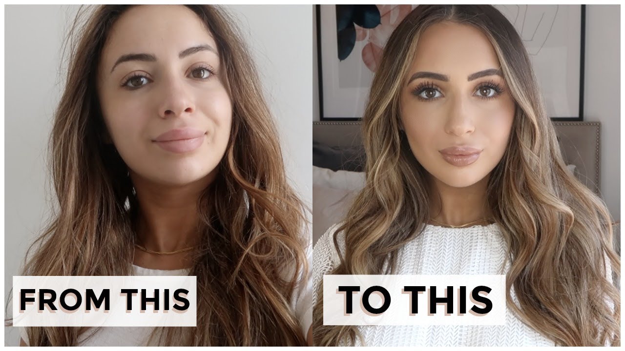 MONDAY MORNING ROUTINE - GRWM (TAN, HAIR & MAKEUP)