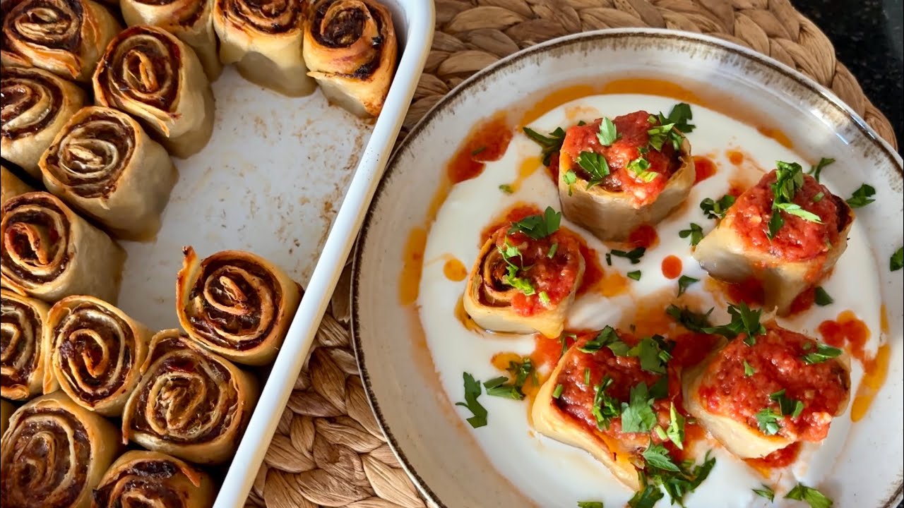 BEYTİ KEBABI💯Hazır Lavaştan Beyti Kebabı Nasıl Yapılır? - Zencefil Mutfağım 