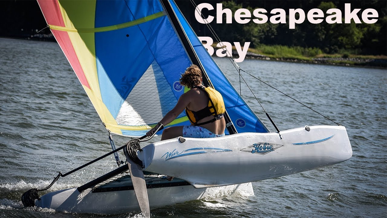 A Day on a Hobie Cat - Chesapeake Bay