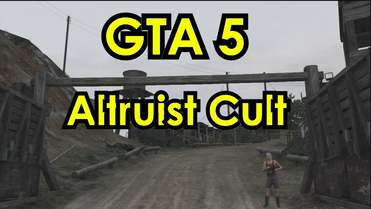 GTA 5 Altruist Cult - Taking some random love birds to a sacrifice cult (HD)