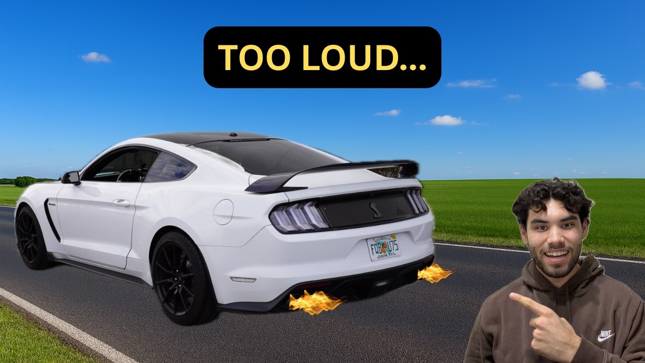 I Made My GT350 WAY TOO LOUD...New Exhaust!