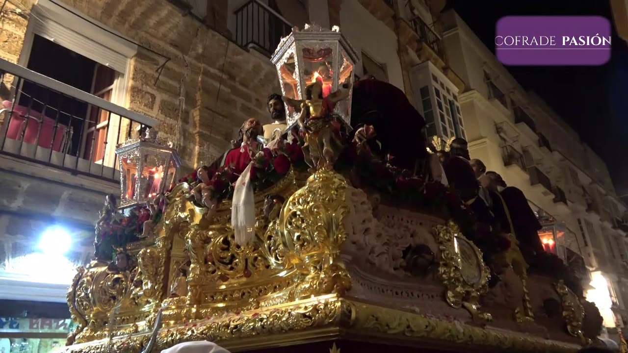 Jesús de la Sagrada Cena por Sopranis de recogida (Semana Santa Cádiz 2019)