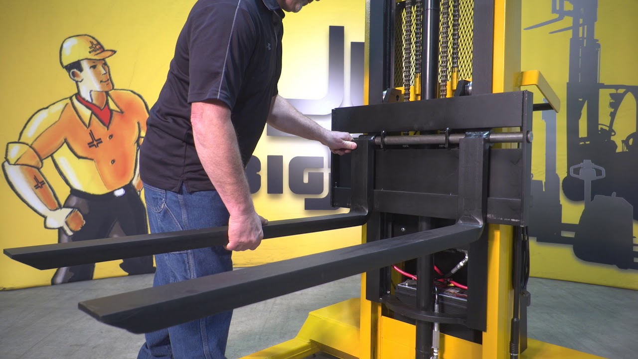 Total Warehouse - Big Joe IBH custom walkie stacker