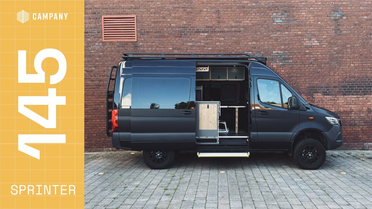 4x4 Camper Sprinter - Modulausbau f&uuml;r 4 Personen unter 3,5t - Campany 145 Roomtour
