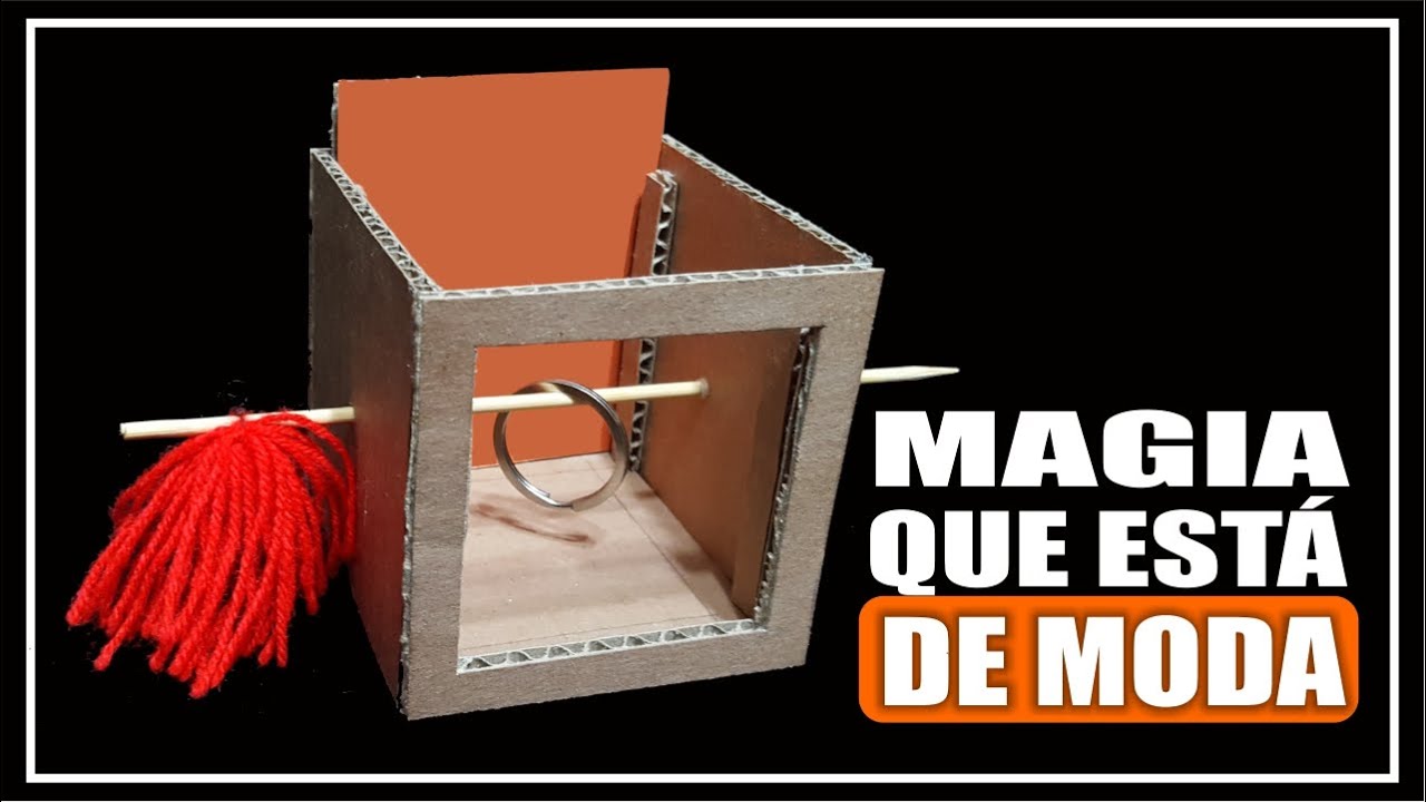 TRUCO DE 🅼🅰🅶🅸🅰 AL 100% PARA IMPRESIONAR | Cómo inserta un Aro dentro de una Caja