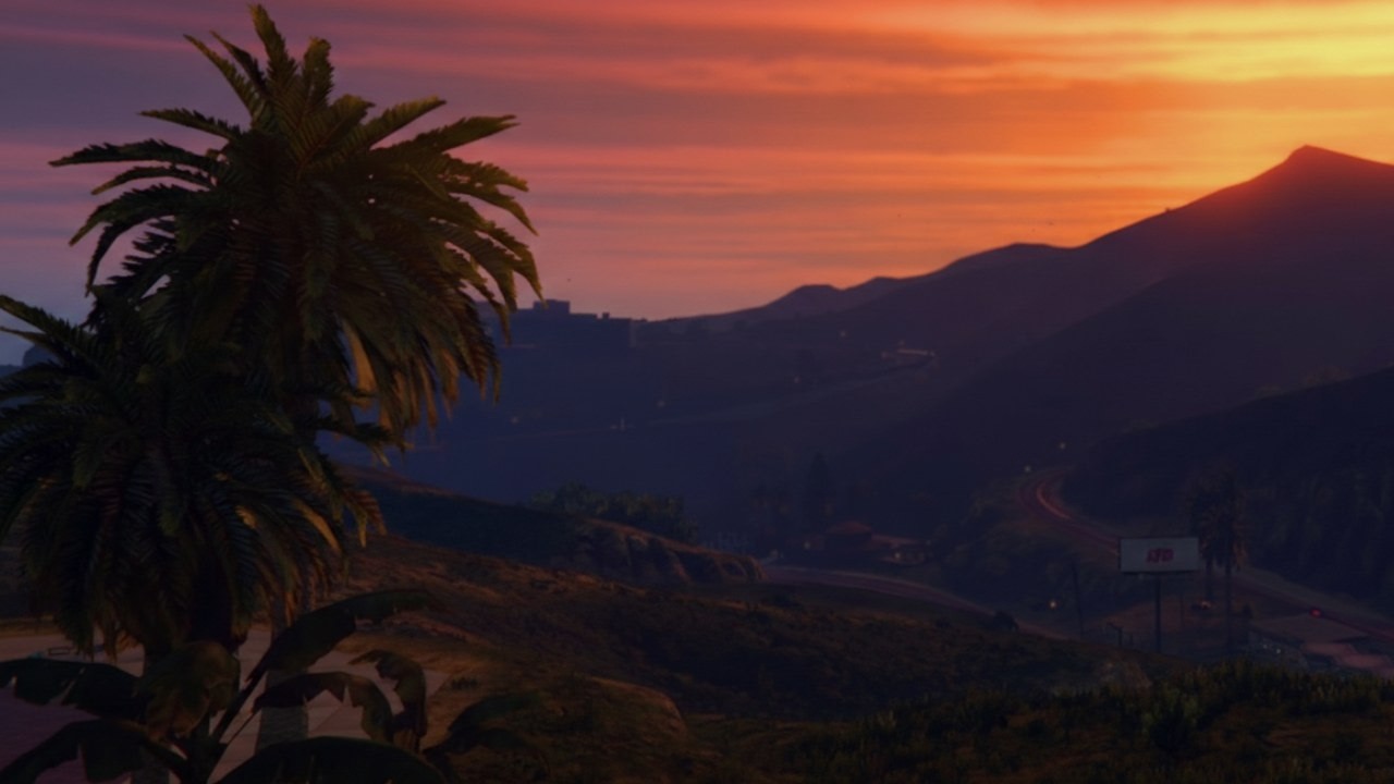 Warm Sunset Relaxing Background Music|  Los Santos Relaxing  Vibes