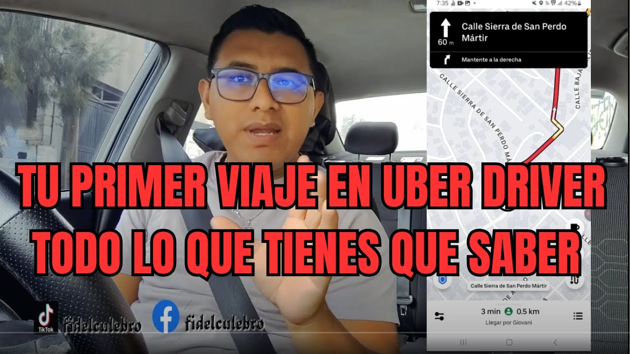 &iexcl;APRENDE a Usar la Aplicaci&oacute;n de Uber Driver Paso a Paso!