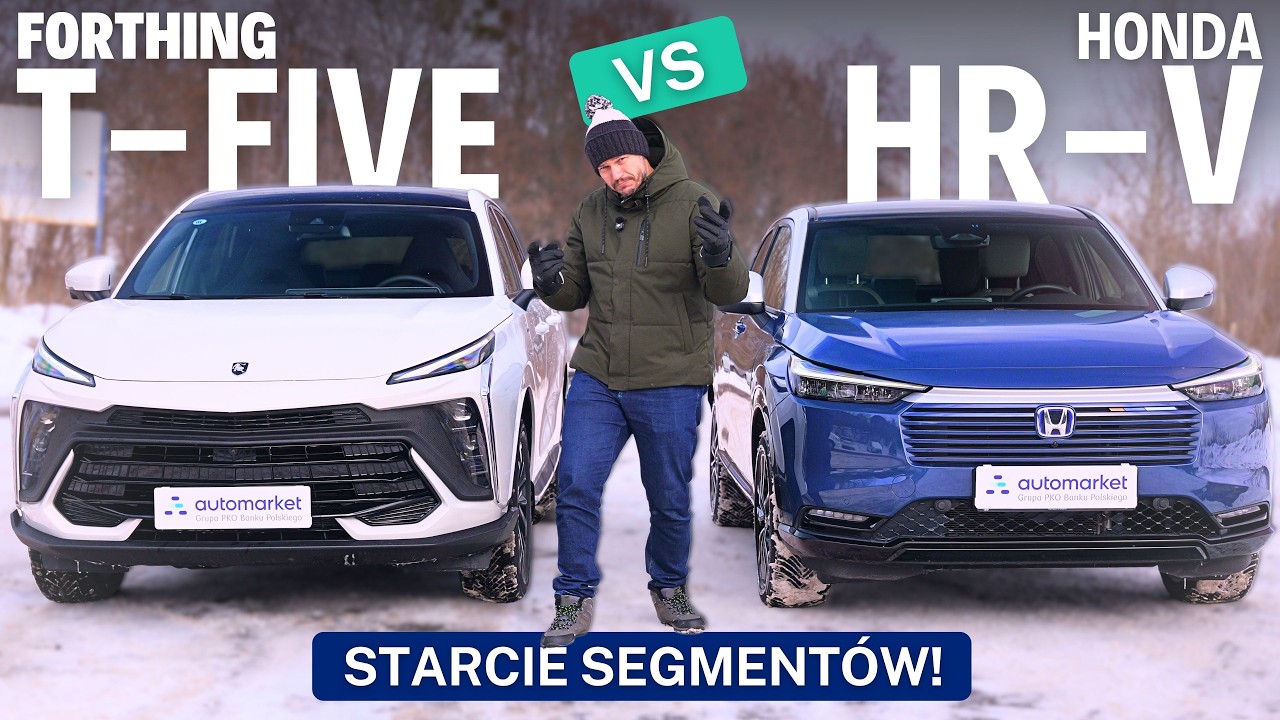 Honda HR-V vs Forthing T-Five HEV - Starcie segment&oacute;w