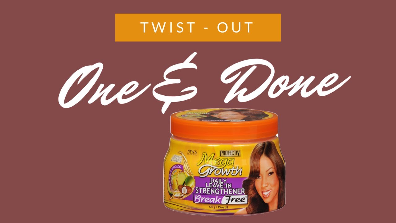 Mega Growth Break Free Leave In : One and done Twist-Out