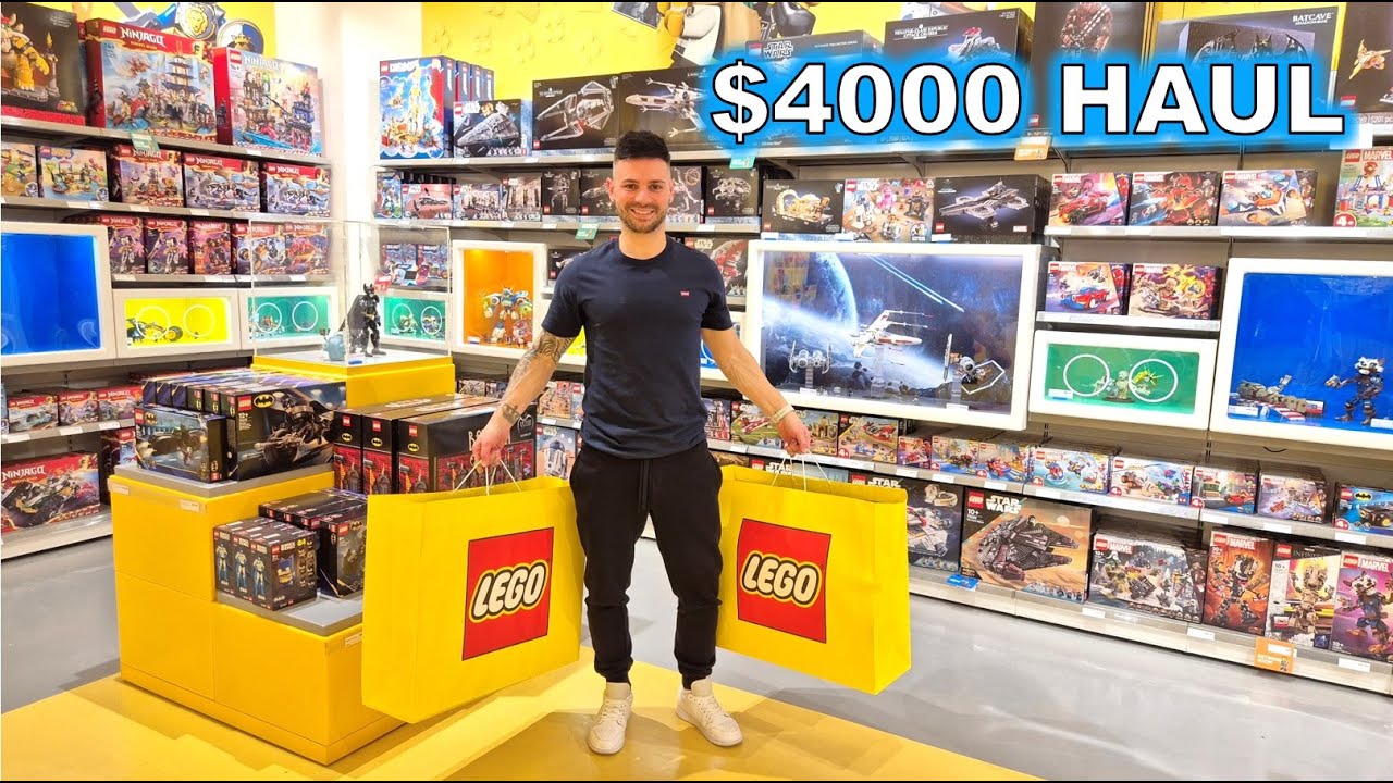ОГРОМНЫЙ подарок на день рождения от LEGO на сумму 4000 долларов!!!