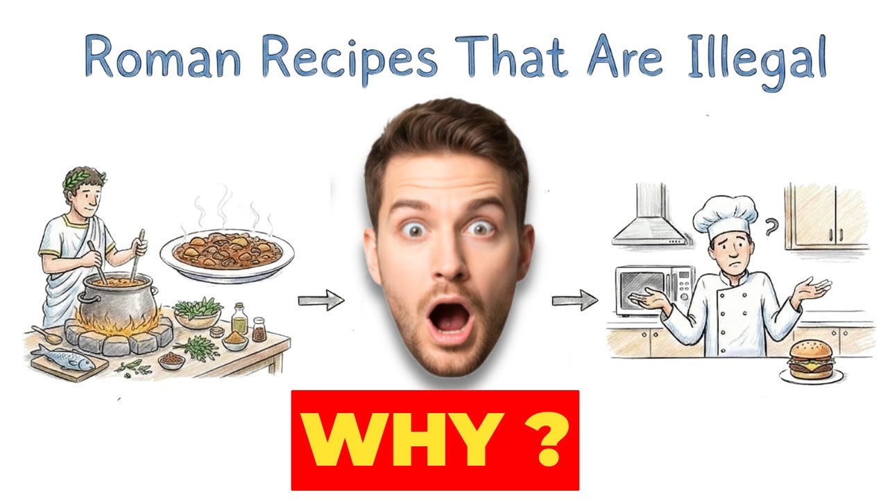 Why Roman Recipes are ILLEGAL (Impossible) to cook !!