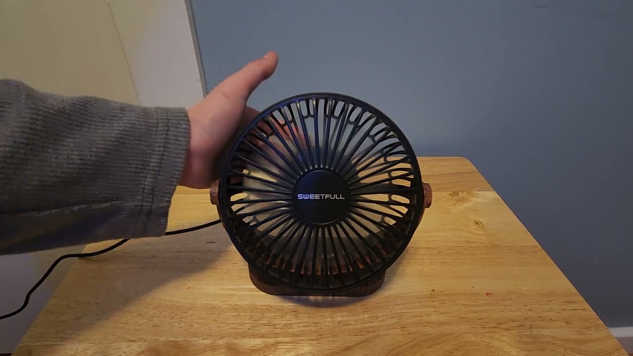 Reviewing this sweetful desk fan