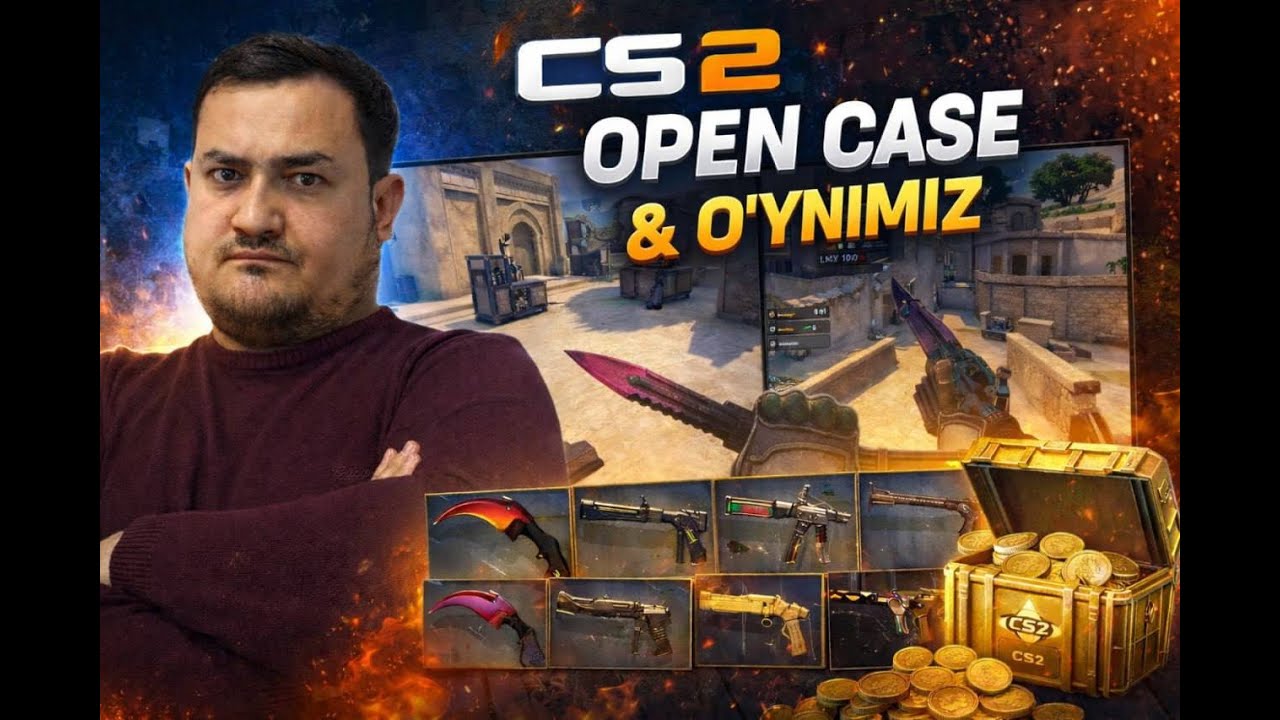 UZOQ TANAFUSDAN KEYIN NIXOYAT SHOT BOT DA OPEN CASE YANA CS2 OYNIMIZ
