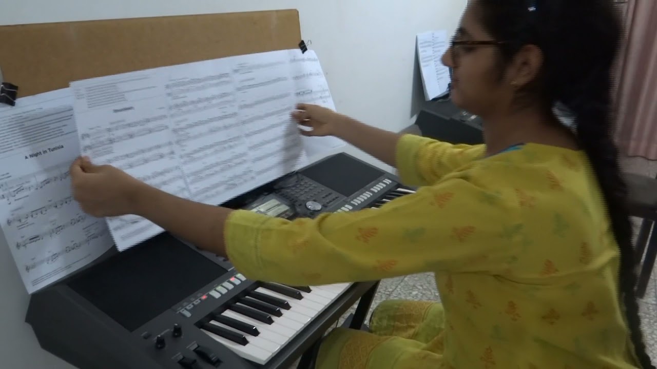 Online exam Trinity College London 2021 Electronic keyboard grade 8 BY Anupama