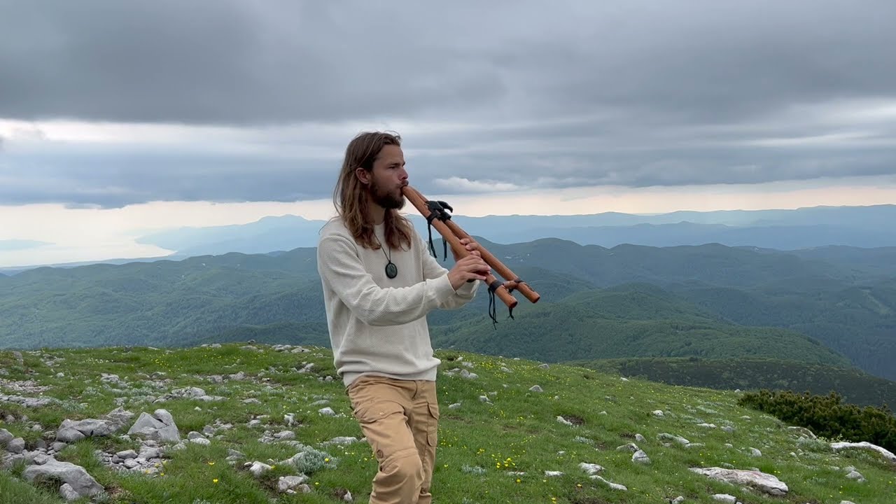 Double Native Flute Music I Mountain Call I Music For Meditation I Luka