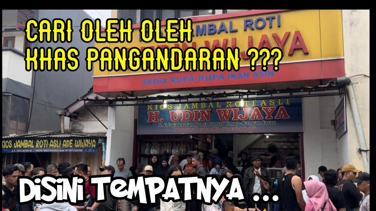 INI DIA PUSAT BELANJA OLEH OLEH DI PANTAI PANGANDARAN | SUASANA PASAR PANGANDARAN TERKINI 2023