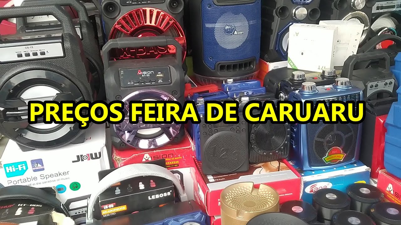 CAIXAS DE SOM NA FEIRA DE CARUARU ,PREÇOS