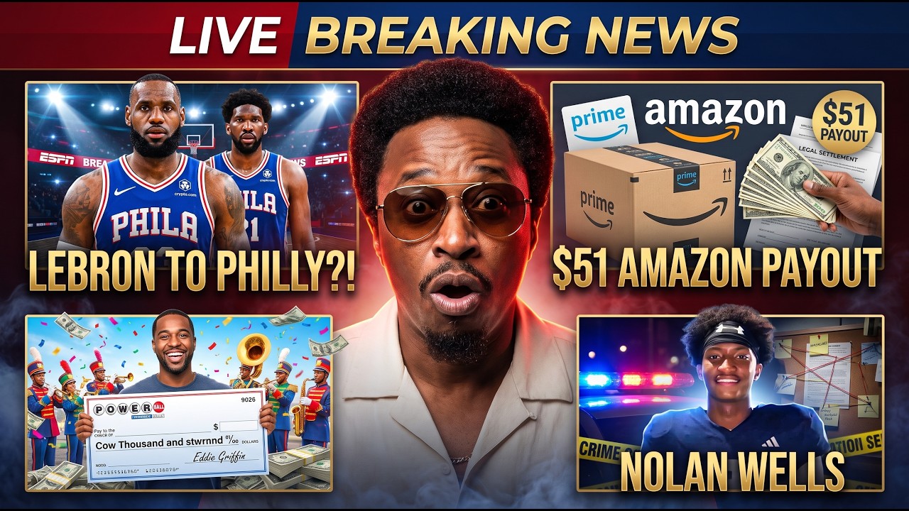 Eddie Griffin Talks LeBron's Next Team, Amazon Lawsuit, Powerball Winner & Nolan Wells Update