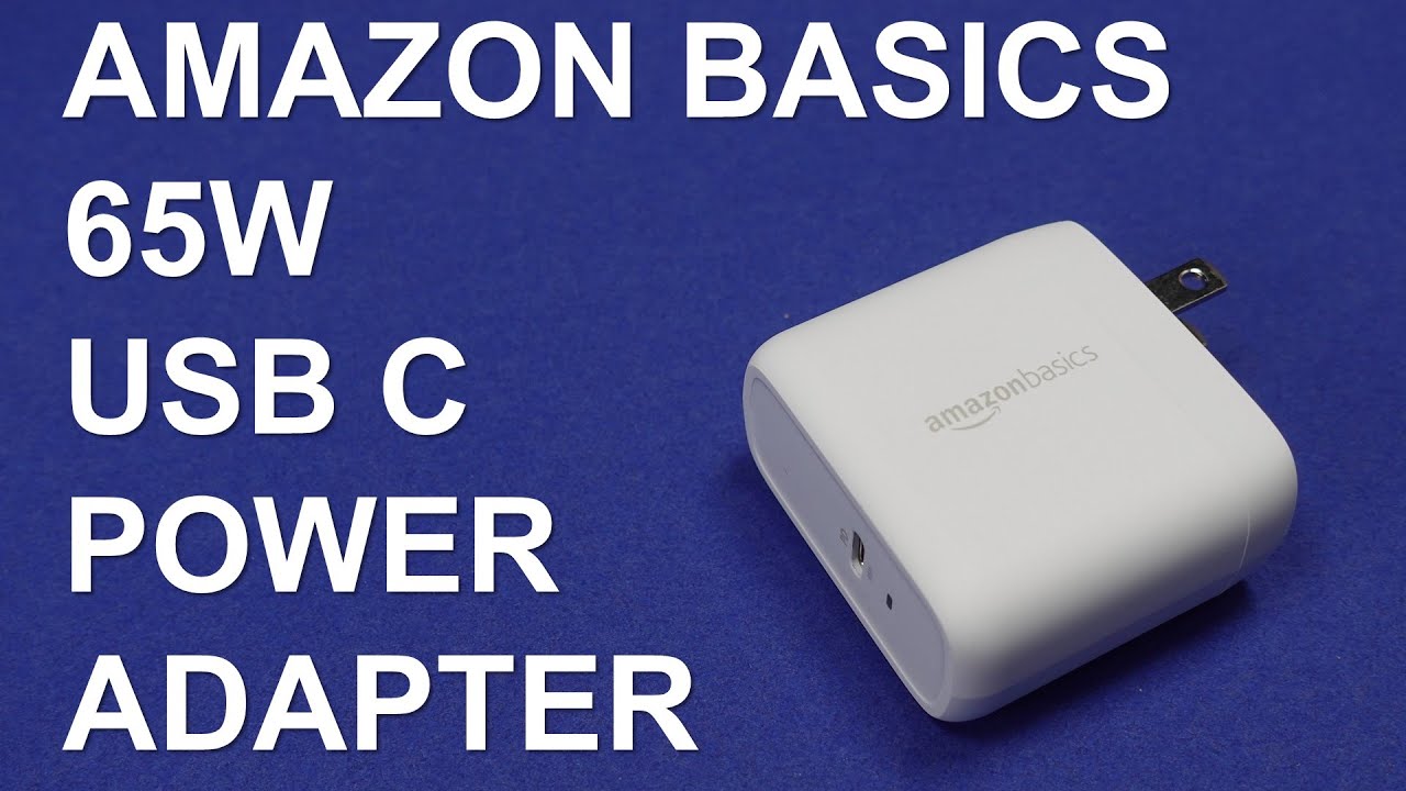 Тест и обзор зарядного устройства AmazonBasics USB C мощностью 65 Вт