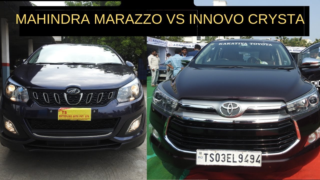 Mahindra Marazzo Vs Toyota Innova Crysta 2019