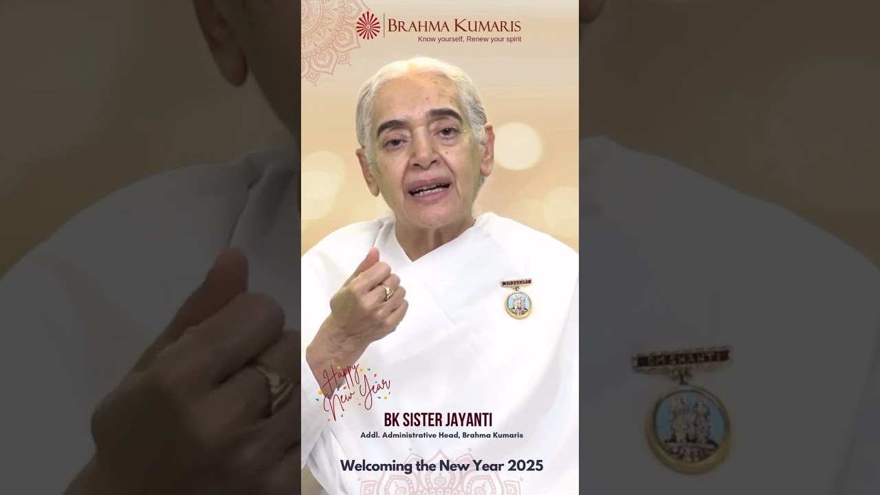 New Year Message- Sister Jayanti - Inner Stability- 2025 New Year Resolution