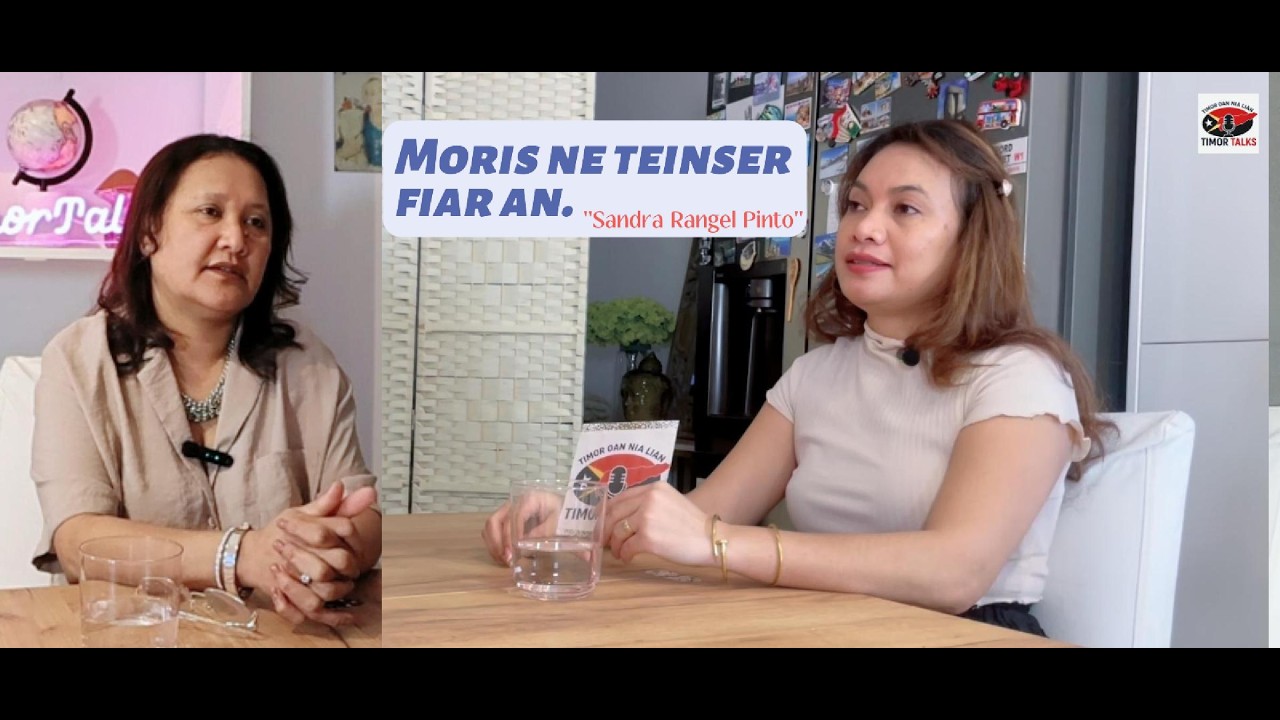Sandra Rangel Pinto ho Timor Talks, Experiencia moris iha rai Englatera #podcast  #timorleste