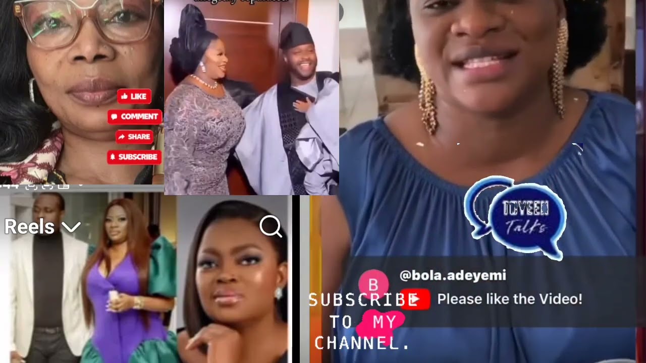 Aunty Adunni Ti Dasi Oro IYANALADUKE ATI FEMI ADEBAYO TO GBA IGBORO AYE KAN YI. E Wo Ni Ti Funke Aki