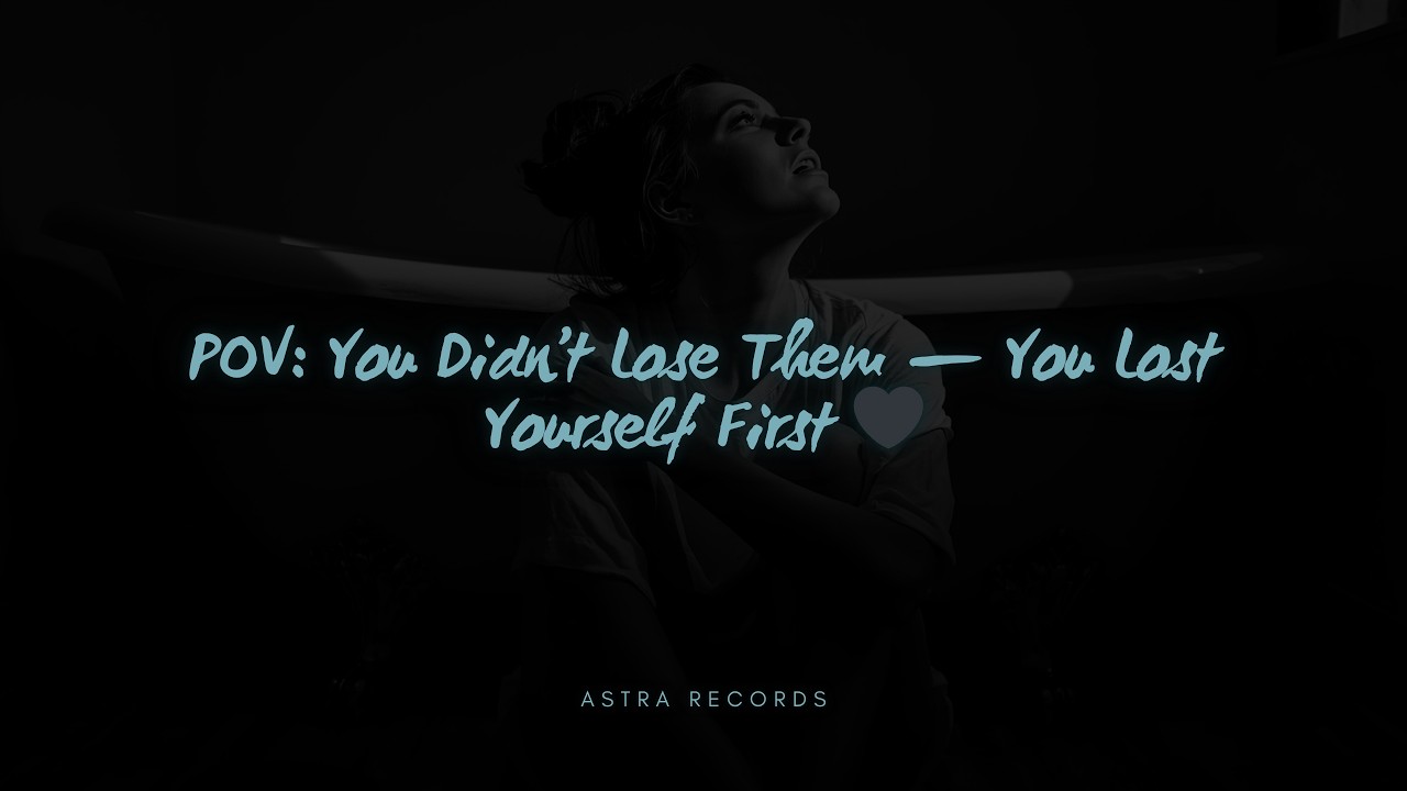POV: You Didn’t Lose Them — You Lost Yourself First 🖤 | Emotional Rap Playlist 2026