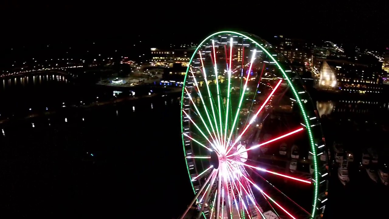 The Capital Wheel at Night