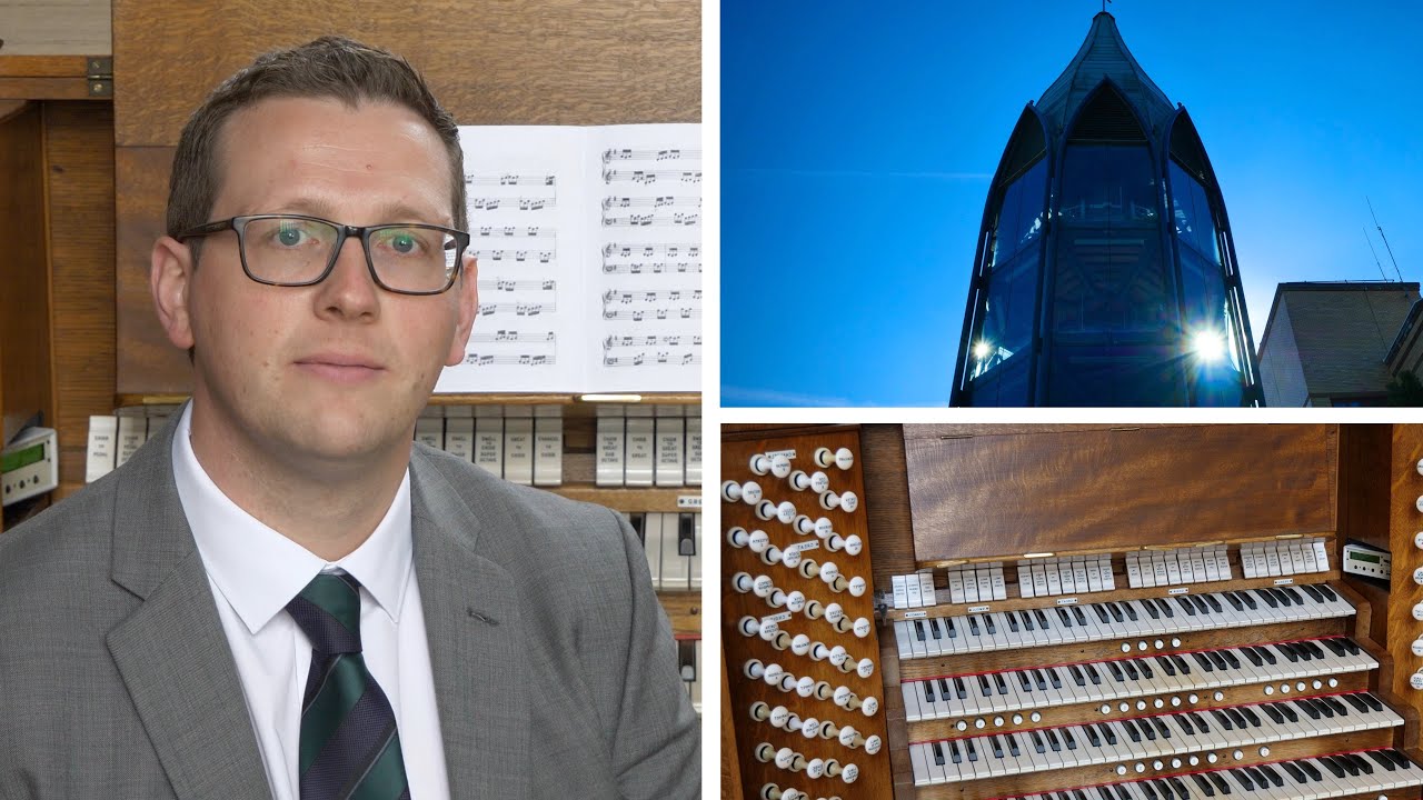 Carlo Curley arrangement of 'Eternal Father Strong to Save' played by Warren Symes. (Part 1)