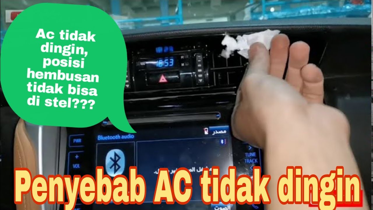 Penyebab AC tidak dingin || Ganti servo motor