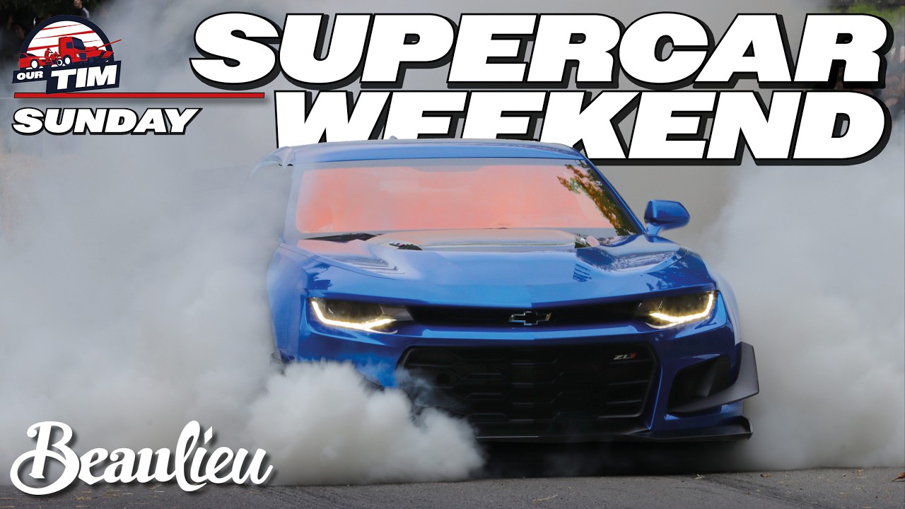 Absolute Madness at Beaulieu Supercar Weekend! Day 2 -- MEGA BURNOUTS & INSANE SOUND OFF!