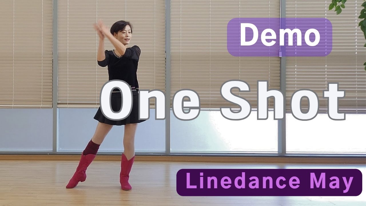 One Shot Line Dance (Beginner : Andrew Hayes ) - Demo
