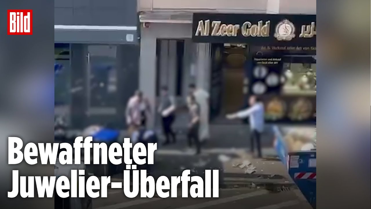 Mönchengladbach: Brenzlige Festnahmeszene nach bewaffnetem Raubüberfall