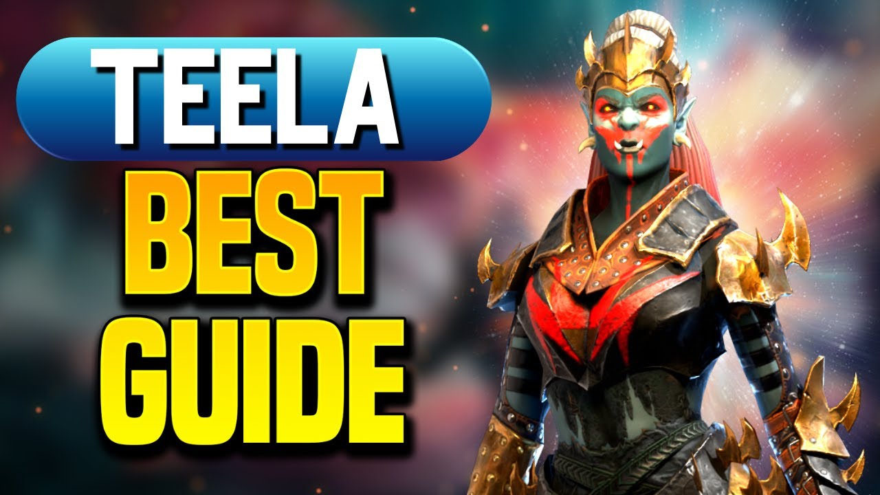 TEELA GOREMANE | RAID'S MOST BUFFED CHAMPION?! (Guide & Build)