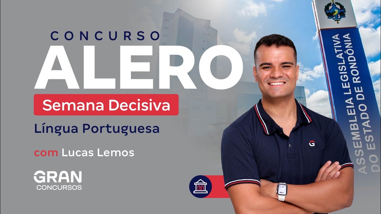 Concurso ALERO | Semana Decisiva: Língua Portuguesa