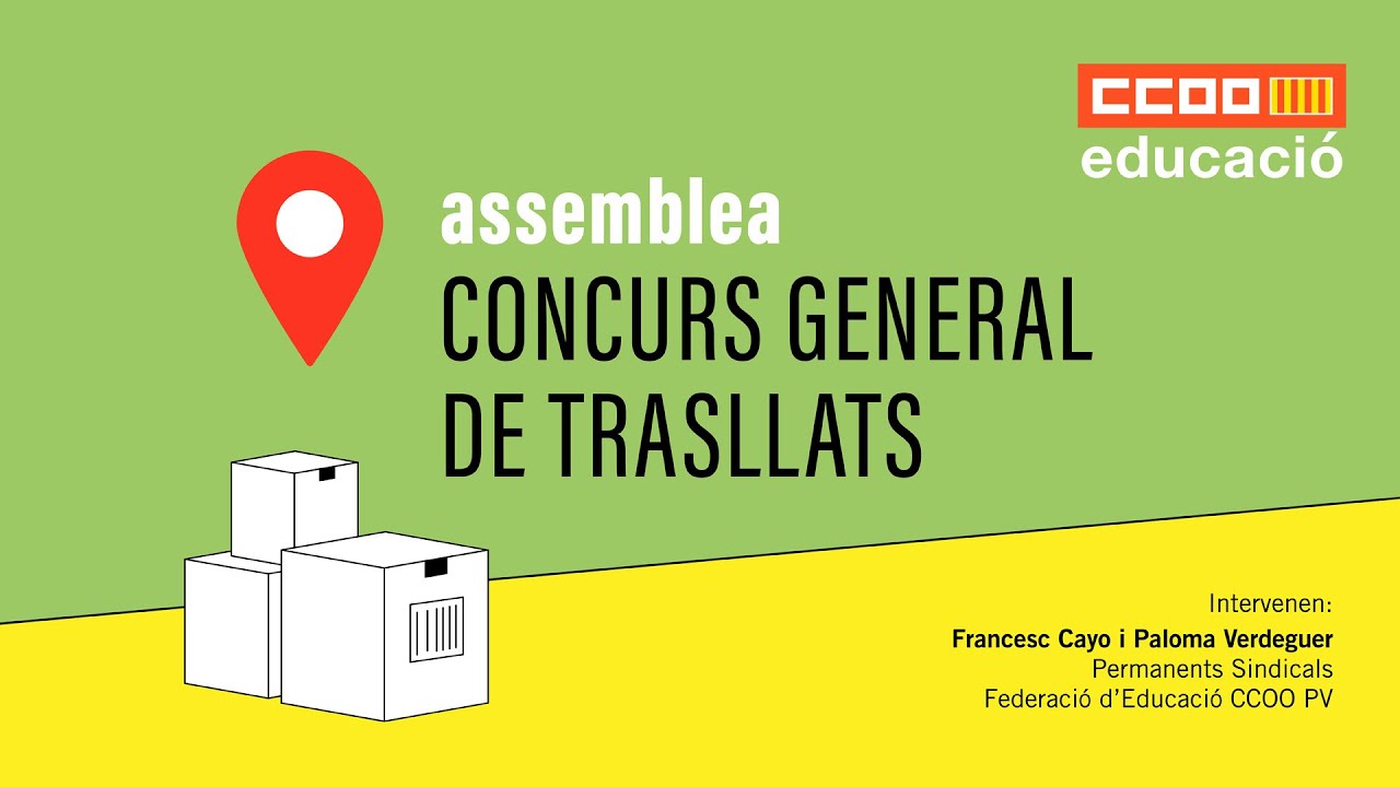 Assemblea Informativa Concurs General de Trasllats