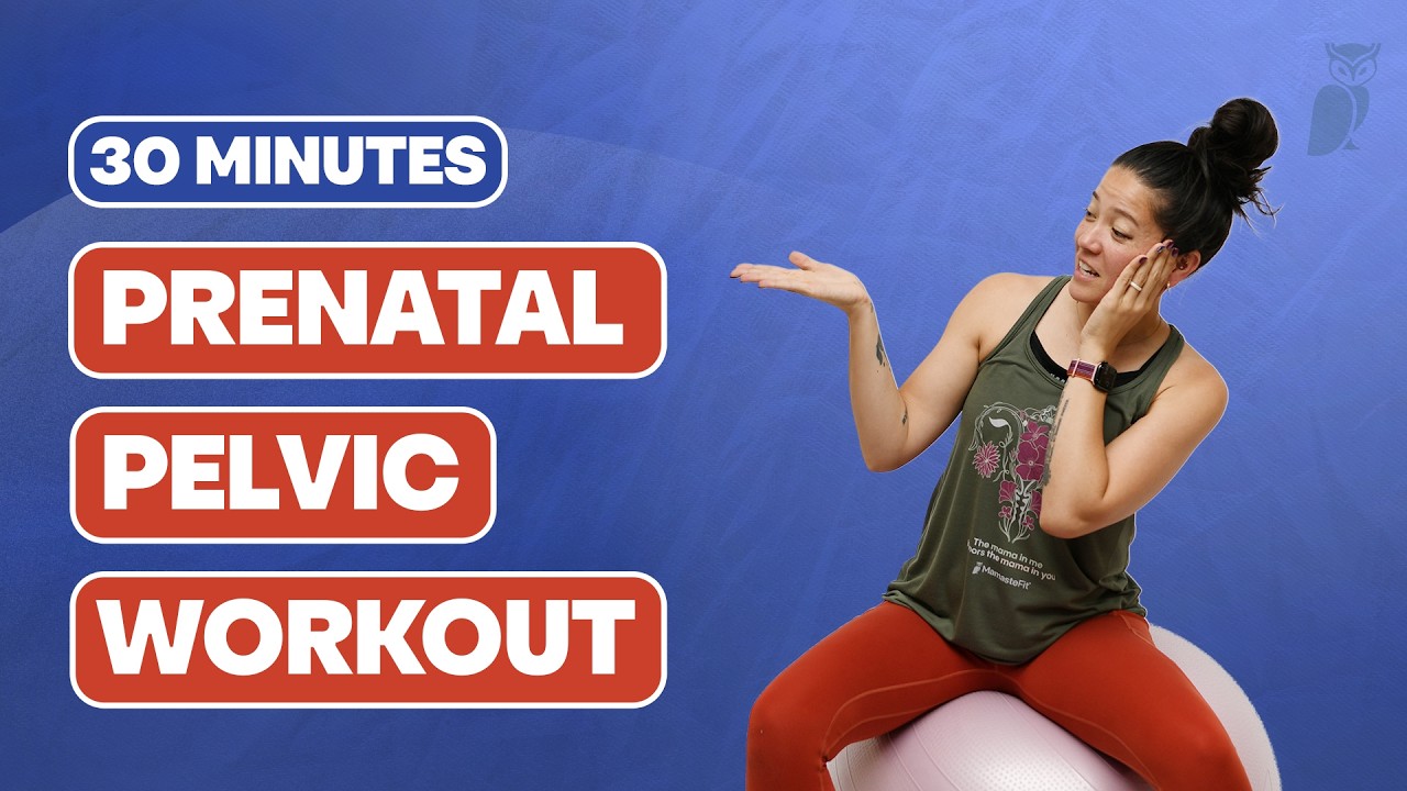 30-Min Birth Prep Workout to Open Your Pelvis + Release Pelvic Floor Tension (Prenatal)