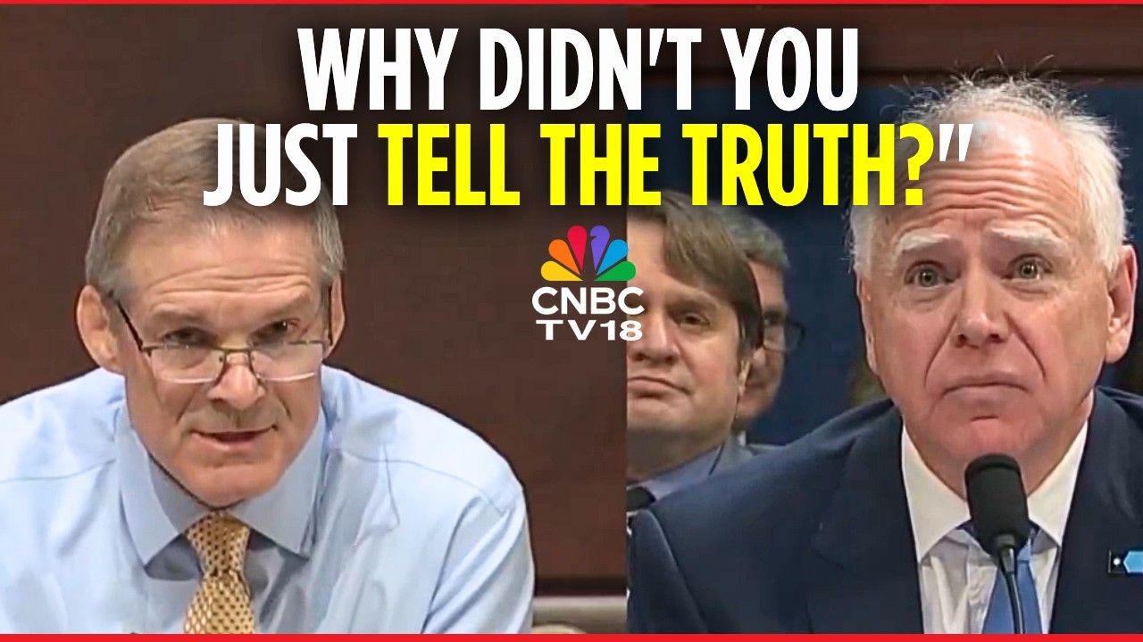 WATCH: Heated Exchange Between Rep. Jim Jordan and Minnesota Gov. Tim Walz on Fraud Scandal | N18G