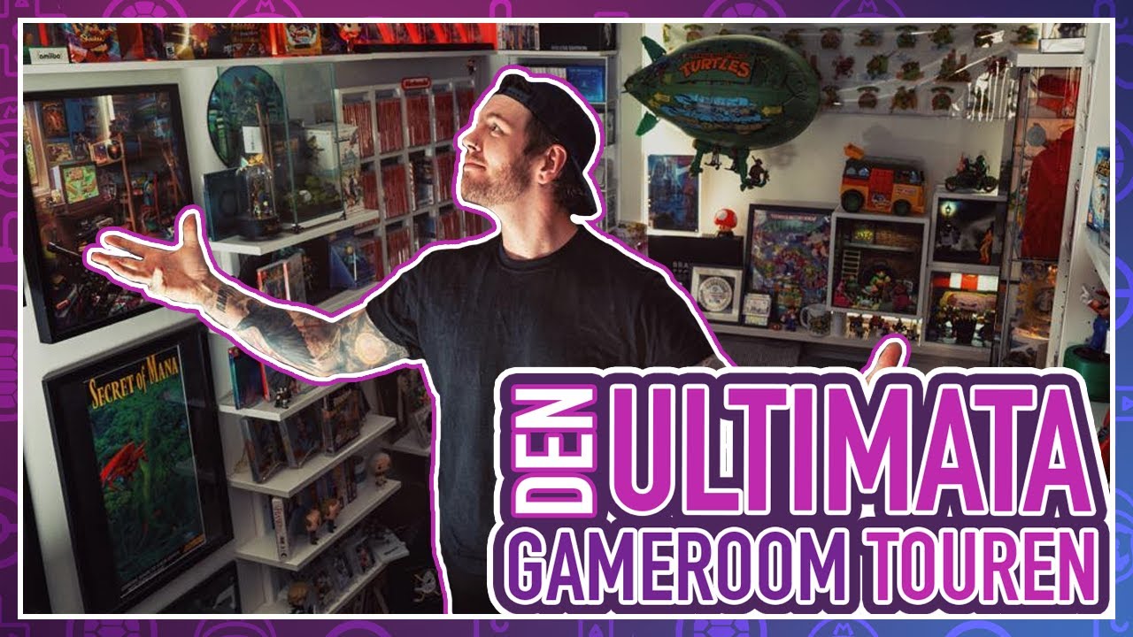 Speldags - Den ULTIMATA Gameroom Touren! (Med Nintendo, Turtles, Disneydags och mycket mer!)