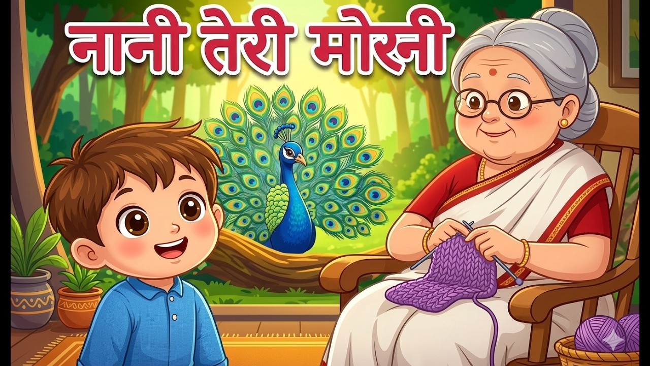 Nani Teri Morni | नानी तेरी मोरनी | Nani Teri Morni Ko Mor Le Gaye | Hindi Rhyme By Junior Jamboree